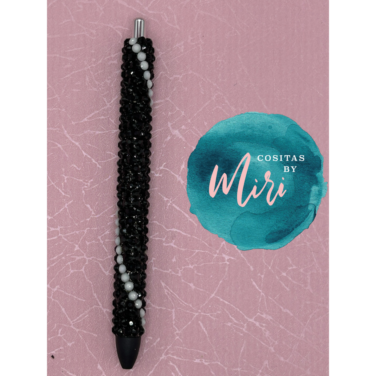 Rhinestone swirl
