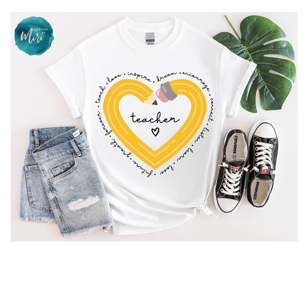 Teach With Love T-Shirt