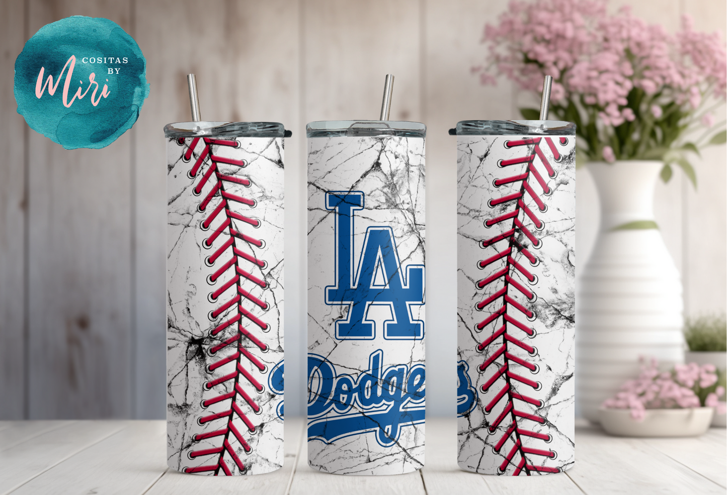 Bleed Blue Sublimated Tumbler