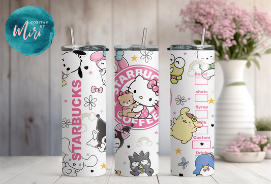 Gatita and Friends Sublimated Tumbler