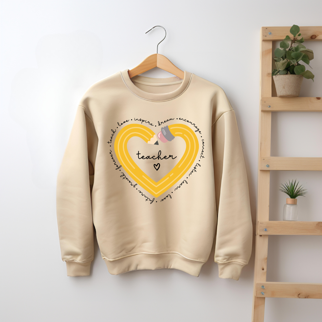 Teach With Love Crewneck