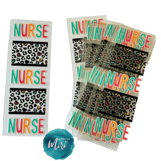 Nurse UV DTF Pen Wrap