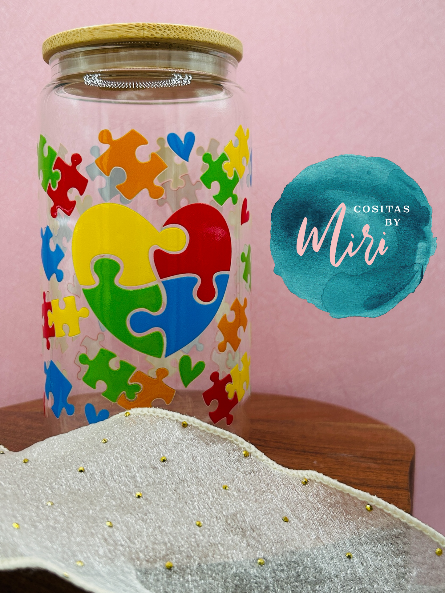 Autism Glass Can