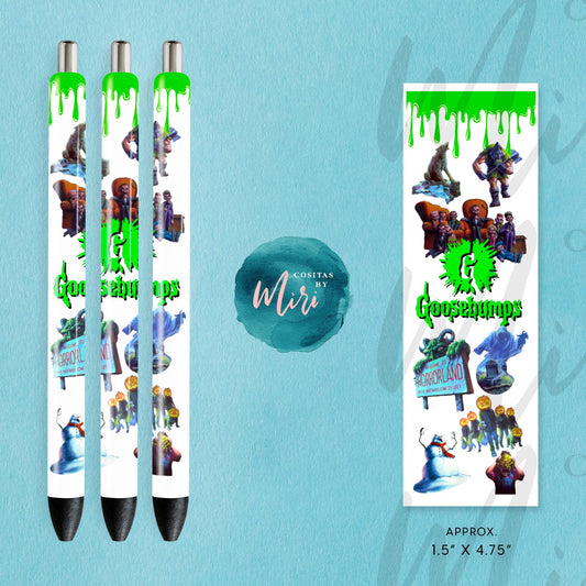 Scary Stories UV DTF Pen Wrap