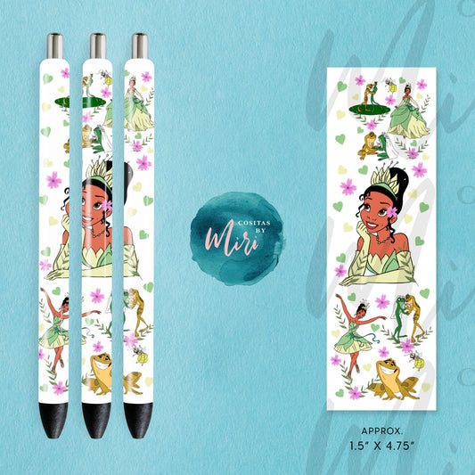 Frog princess UV DTF Pen Wrap